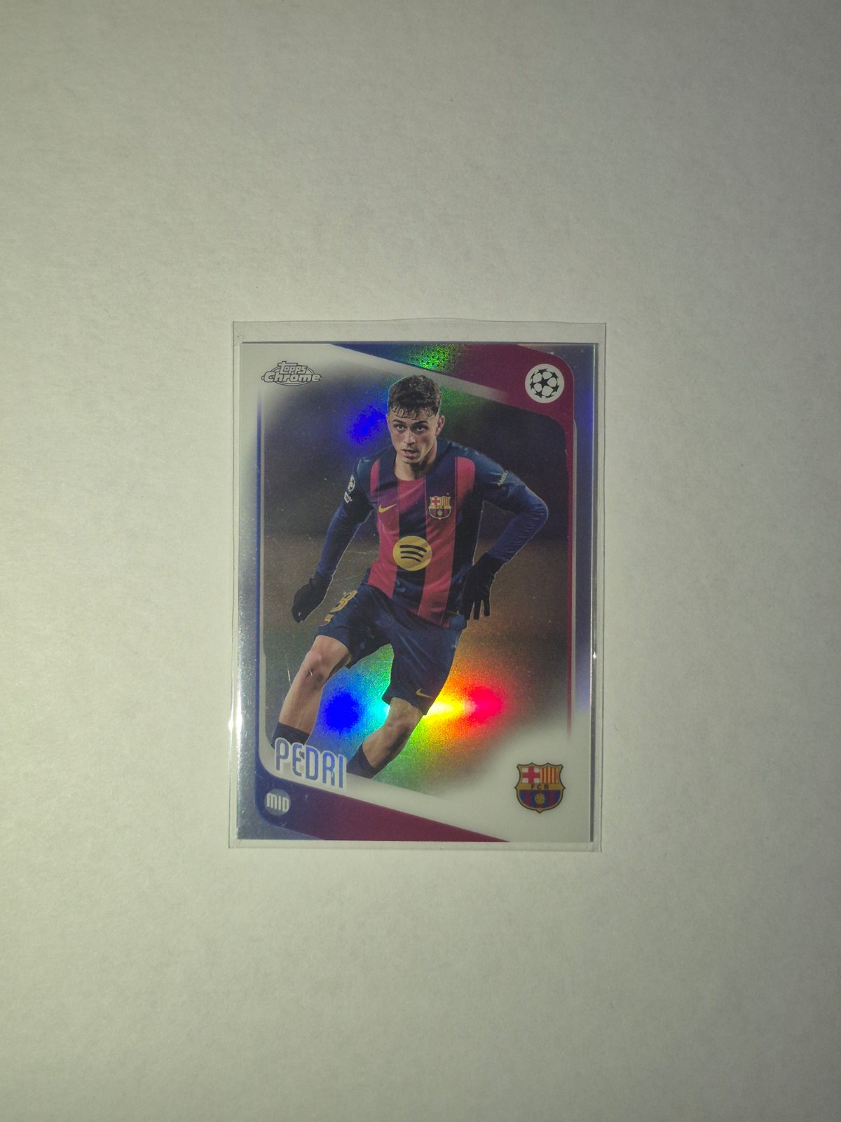 Pedri Holo Topps Chrome