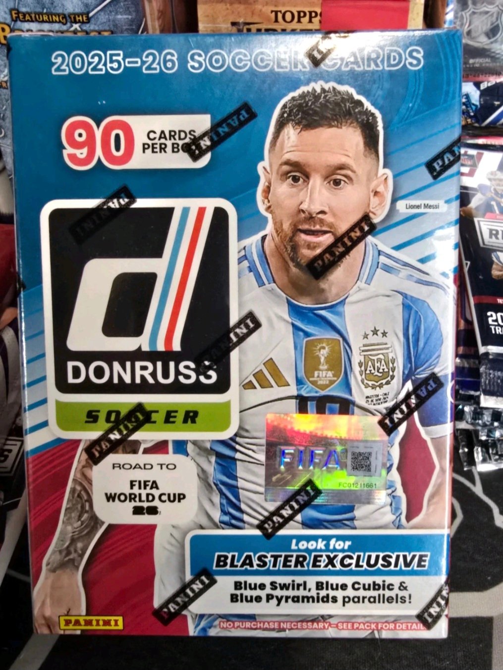 Panini Optic Donruss Dünya Kupası 90 Kart Box