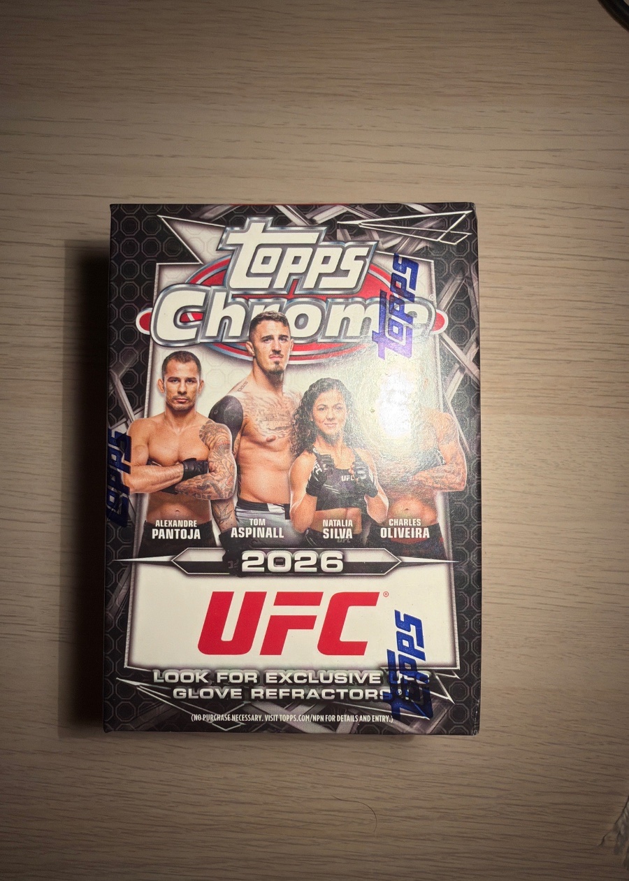 Topps chrome ufc value box