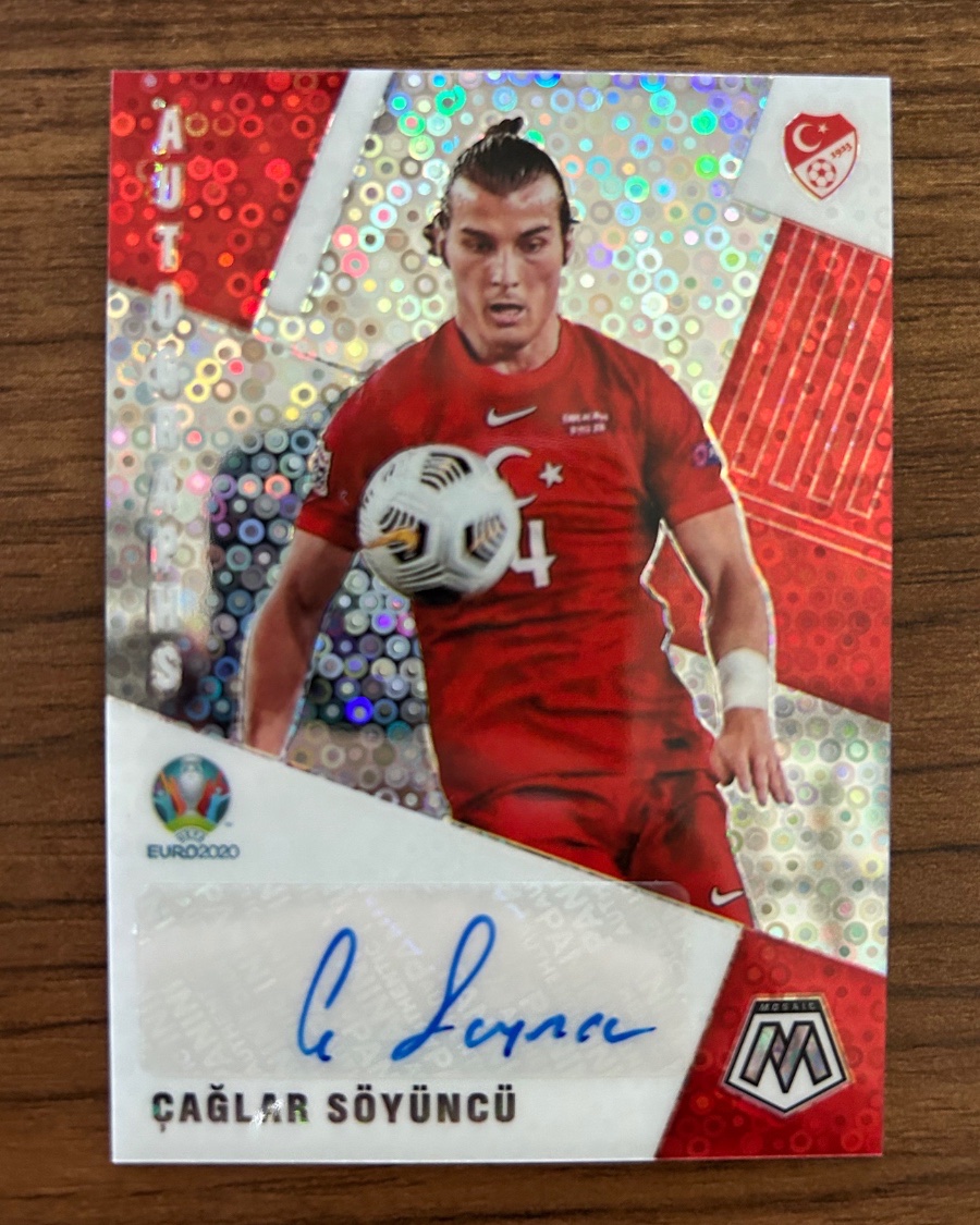 Panini Mosaic Çağlar Söyüncü EURO 2020 Auto