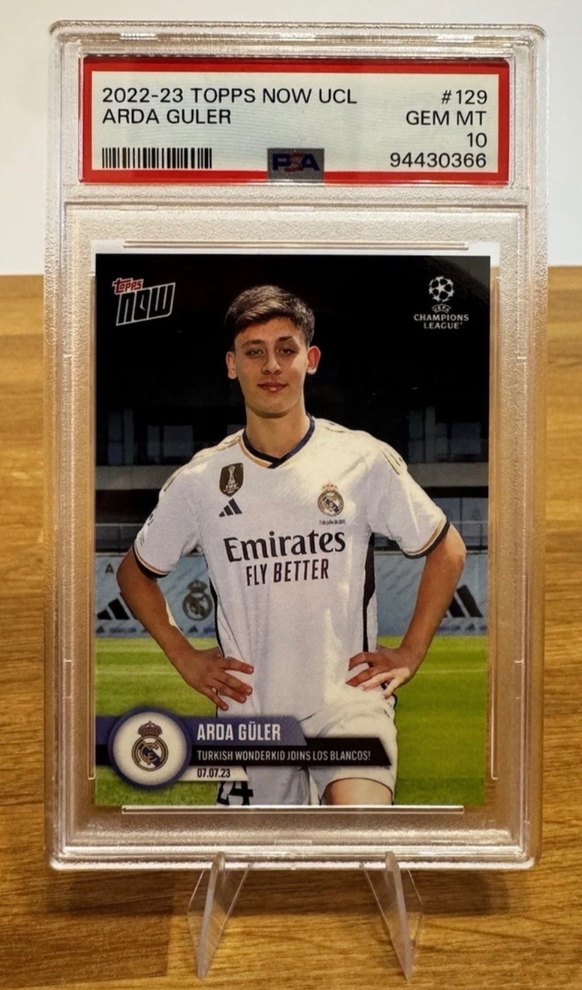 Topps Now Arda Güler PSA 10