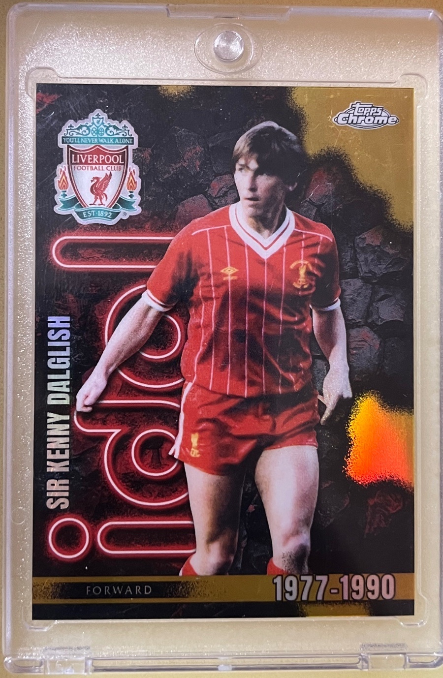 Sir Kenny Dalglish /50 Liverpool Chrome 23/24