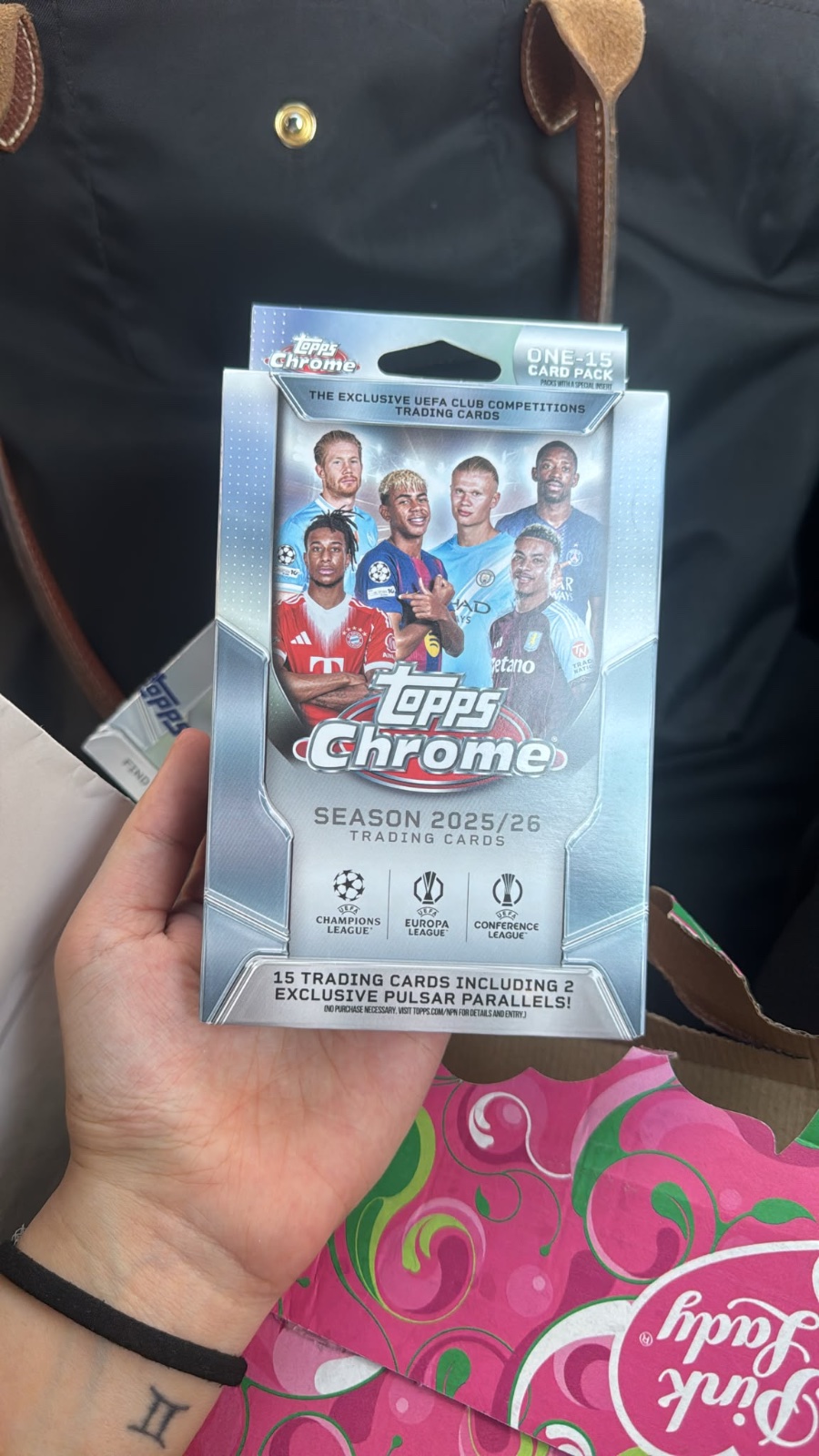 topps chrome hanger box