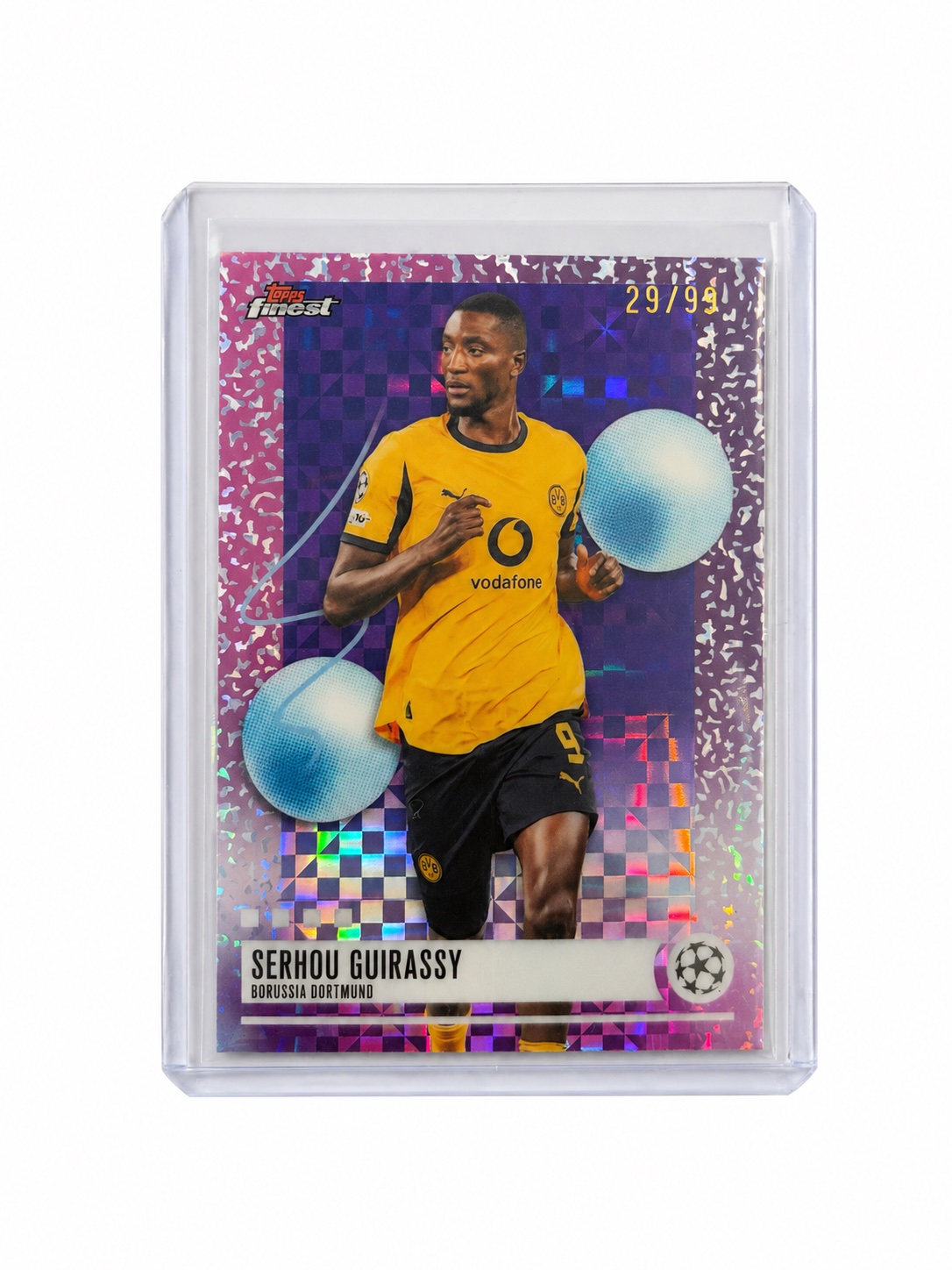 Serhou Guirassy Topps Finest /99