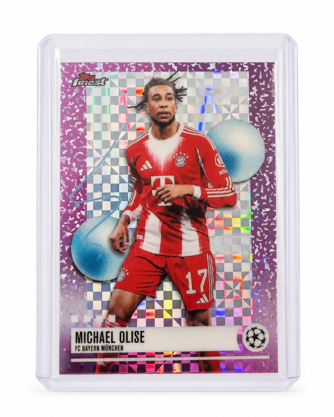 Michael Olise 2025-26 Topps Finest Insert