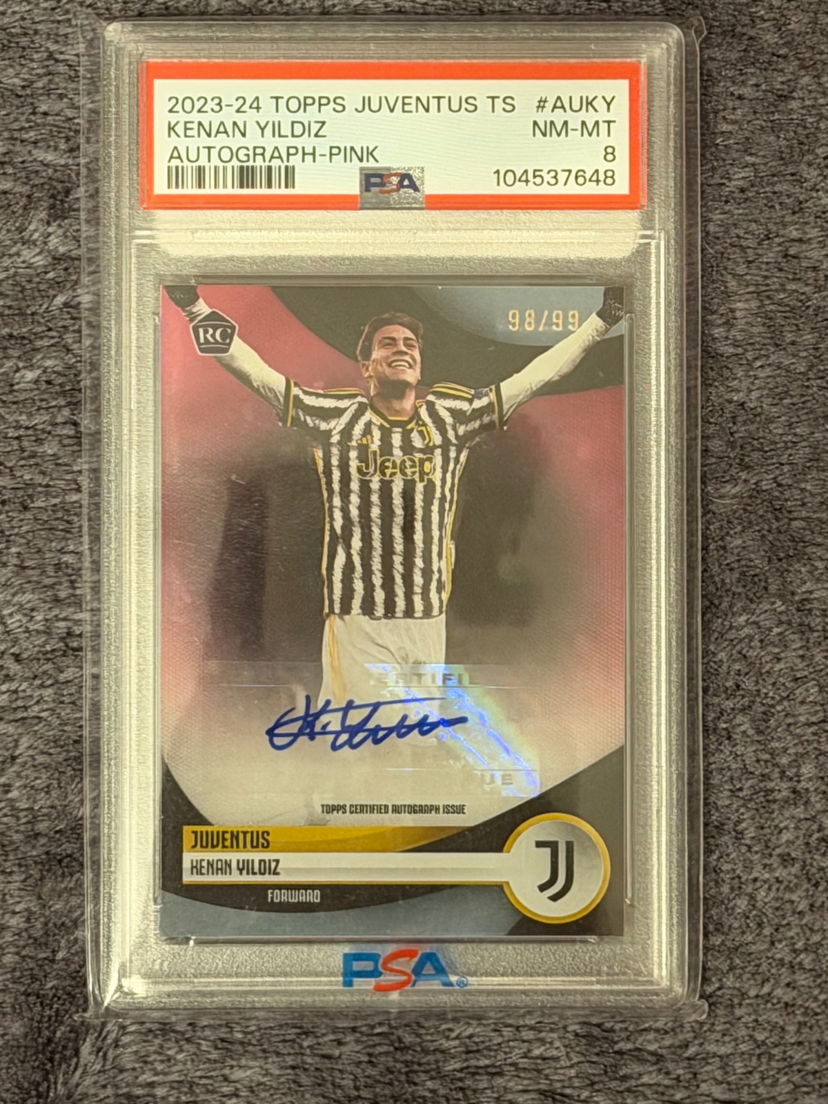 PSA 9 Euro2024 Kenan Yıldız Hero Variation