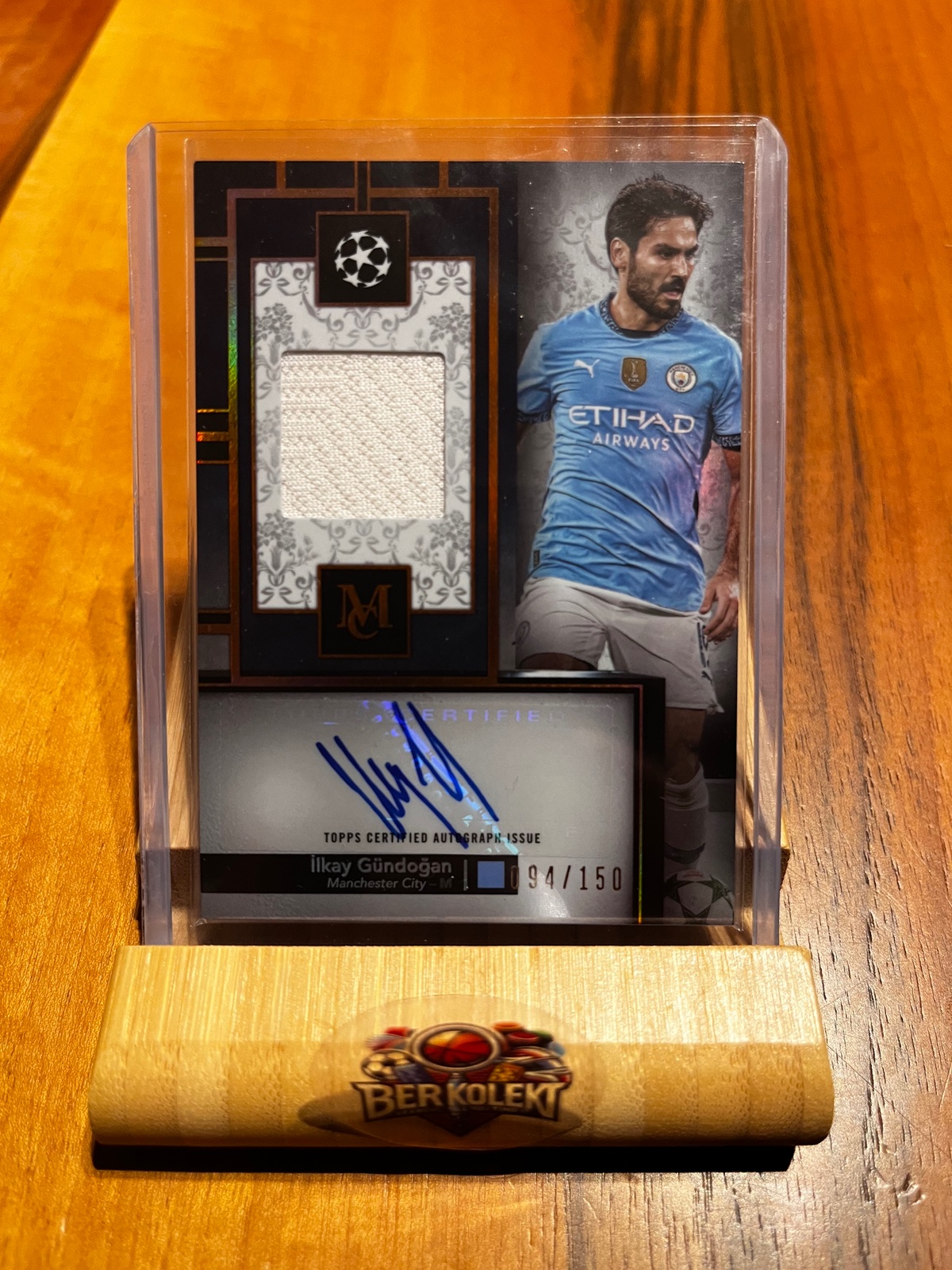 İlkay Gündoğan /150 patch imza