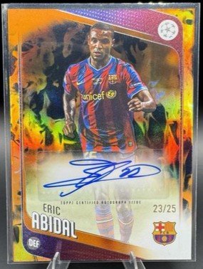 Abidal imzalı /25