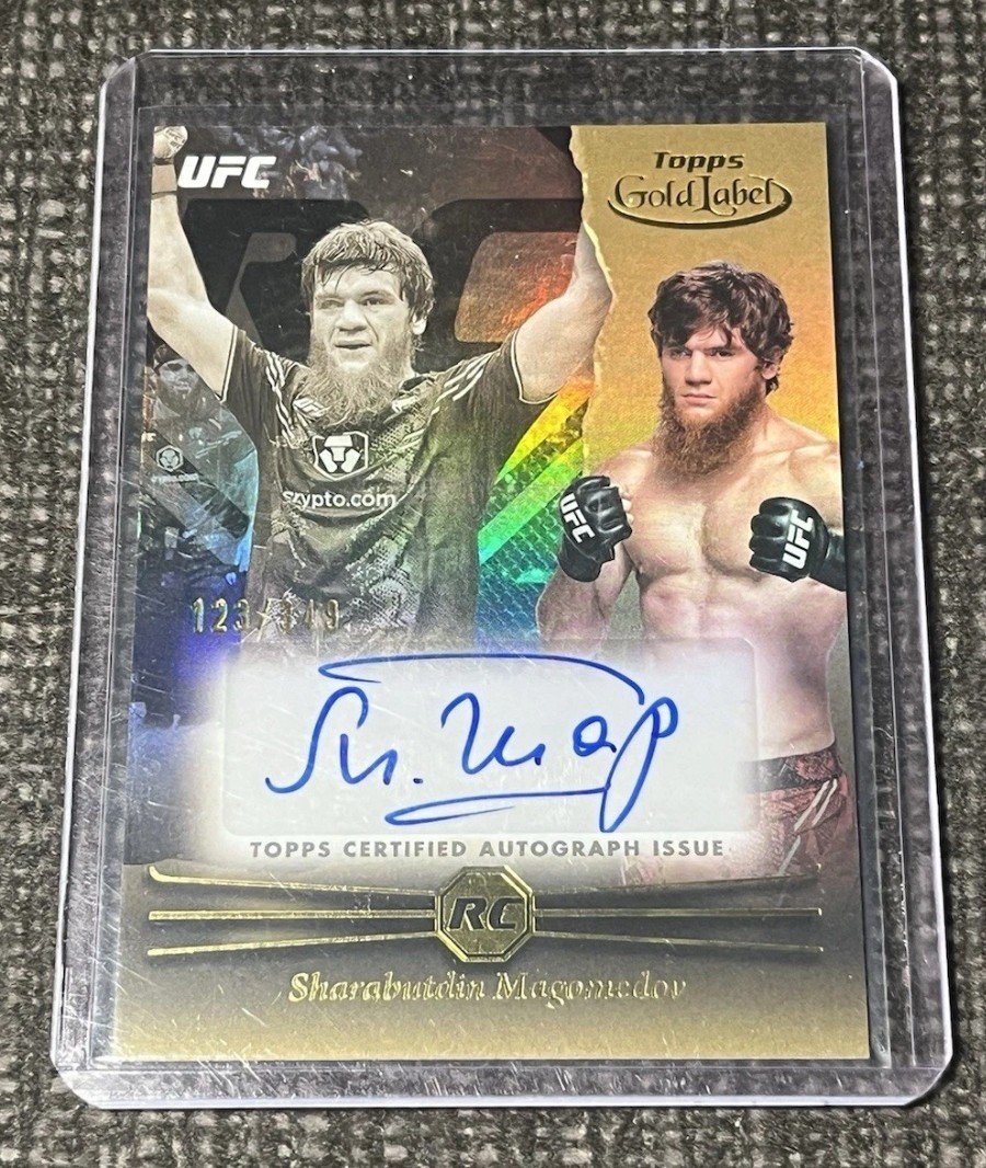 UFC Shara rookie imzalı kartı /350