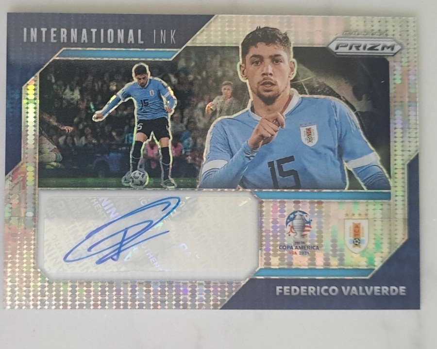 FEDERICO VALVERDE 2024 PANINI PRIZM COPA AMERICA AUTO
