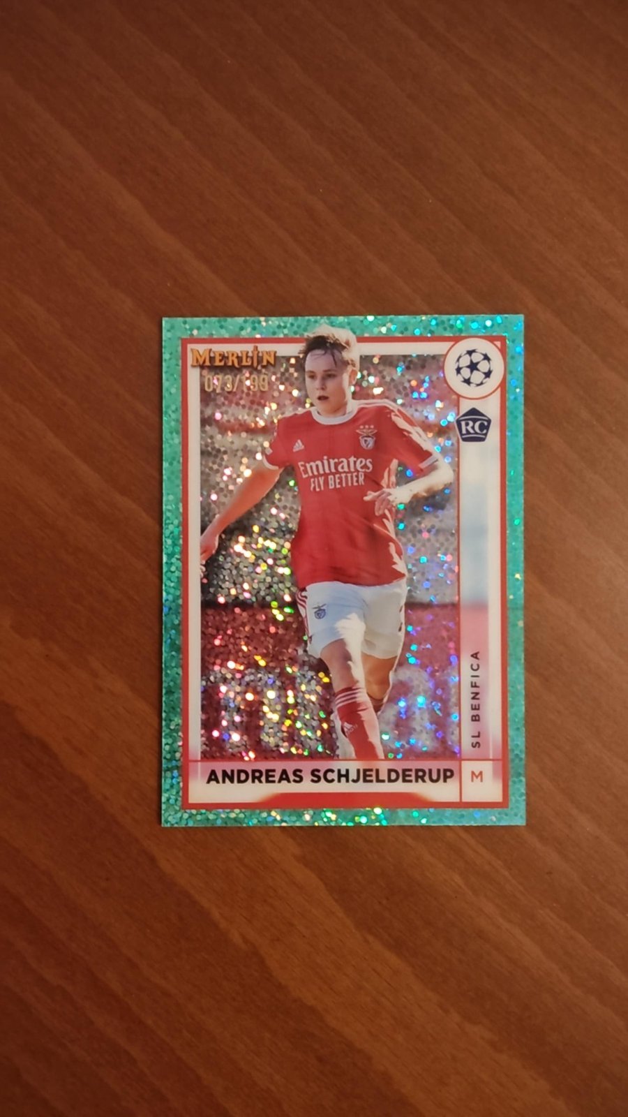 Schjelderup rookie /199 topps merlin