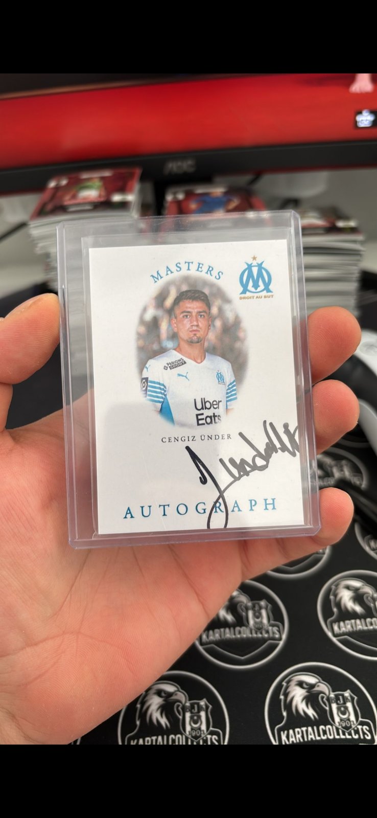 Cengiz Ünder oncard imza /2 futera