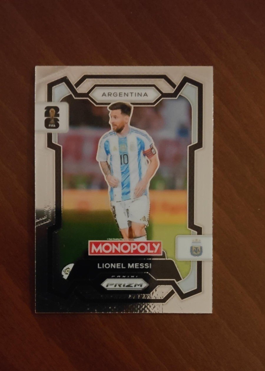 Lionel Messi panini monopoly