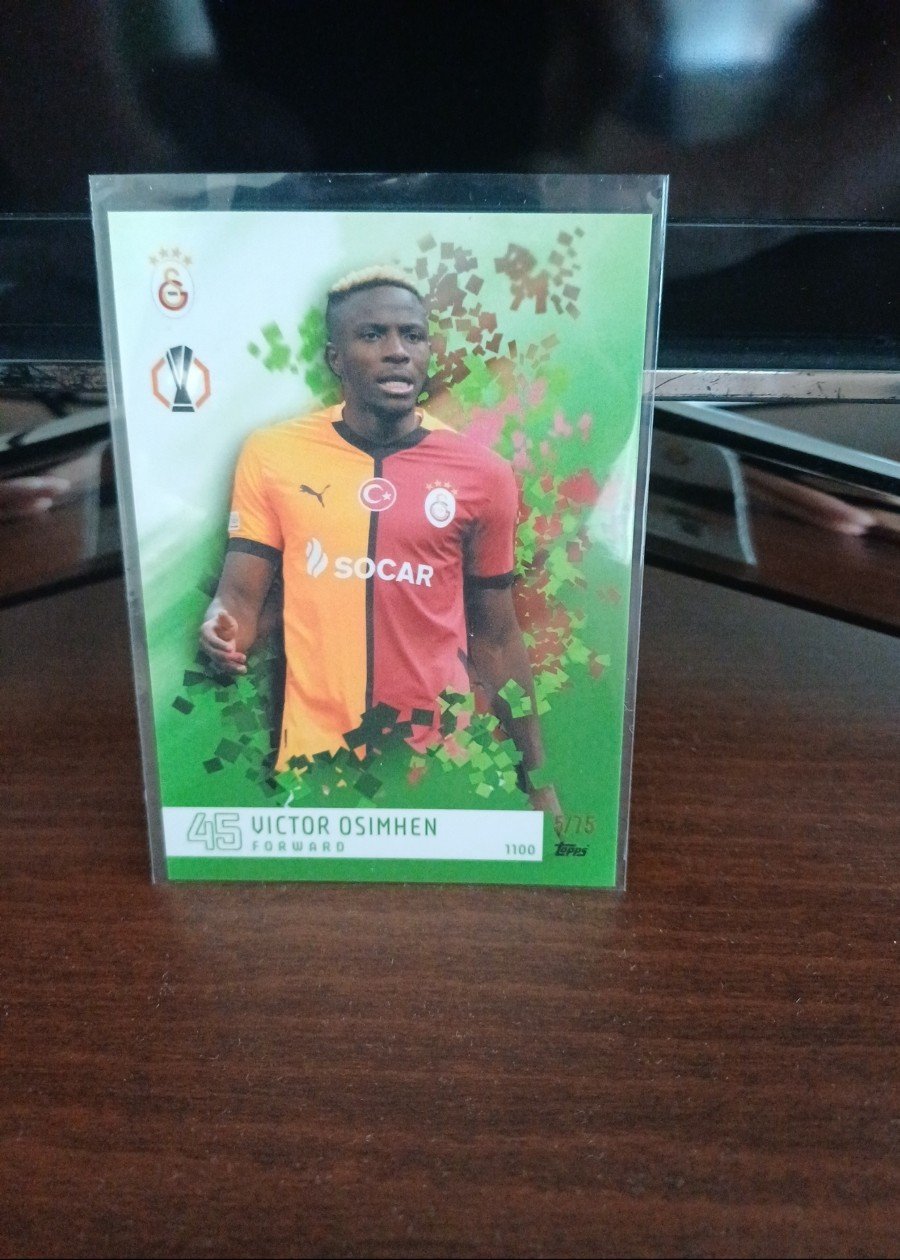 Victor Osimhen /75 Topps Total Football